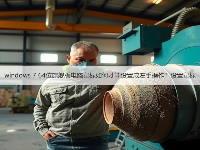 windows 7 64位旗舰版电脑鼠标如何才能设置成左手操作?设置鼠标(图1) windows 7 64位旗舰版电脑鼠标如何才能设置成左手操作?设置鼠标(图1)
