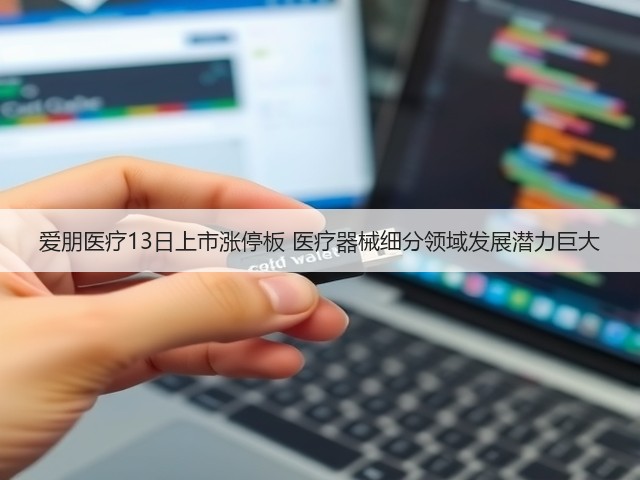爱朋医疗13日上市涨停板 医疗器械细分领域发展潜力巨大(图2) 爱朋医疗13日上市涨停板 医疗器械细分领域发展潜力巨大(图2)