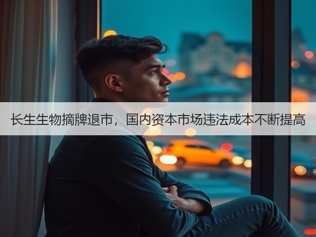 长生生物摘牌退市,国内资本市场违法成本不断提高(图3) 长生生物摘牌退市,国内资本市场违法成本不断提高(图3)
