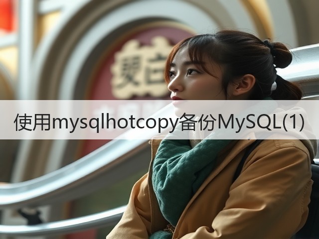 使用mysqlhotcopy备份MySQL(1)(图3) 使用mysqlhotcopy备份MySQL(1)(图3)