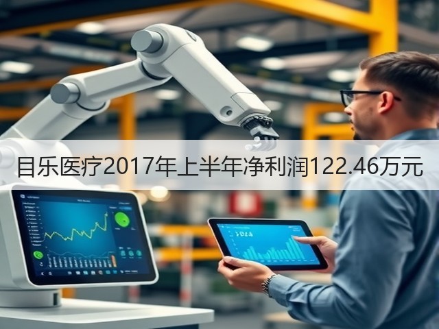 目乐医疗2017年上半年净利润122.46万元(图3) 目乐医疗2017年上半年净利润122.46万元(图3)