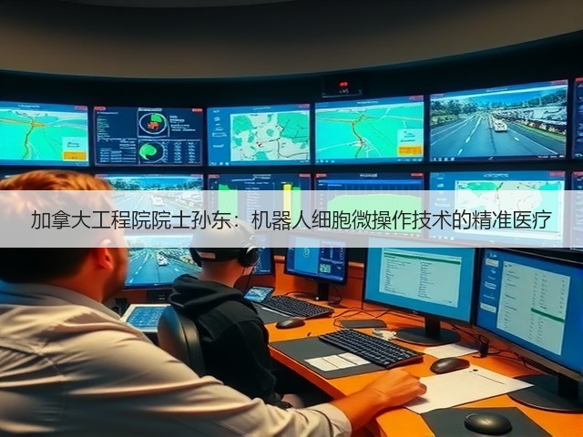 加拿大工程院院士孙东:机器人细胞微操作技术的精准医疗(图1) 加拿大工程院院士孙东:机器人细胞微操作技术的精准医疗(图1)