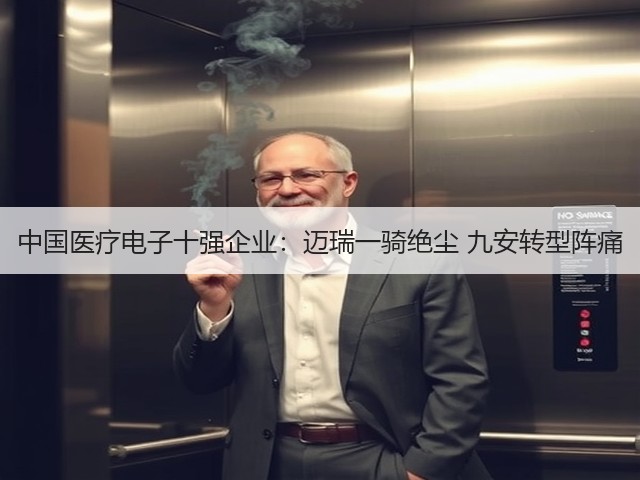 中国医疗电子十强企业:迈瑞一骑绝尘 九安转型阵痛(图3) 中国医疗电子十强企业:迈瑞一骑绝尘 九安转型阵痛(图3)