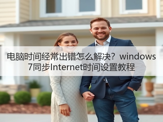 电脑时间经常出错怎么解决？windows 7同步Internet时间设置教程(图3)