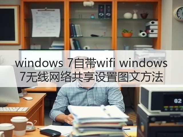 windows 7自带wifi windows 7无线网络共享设置图文方法(图2) windows 7自带wifi windows 7无线网络共享设置图文方法(图2)