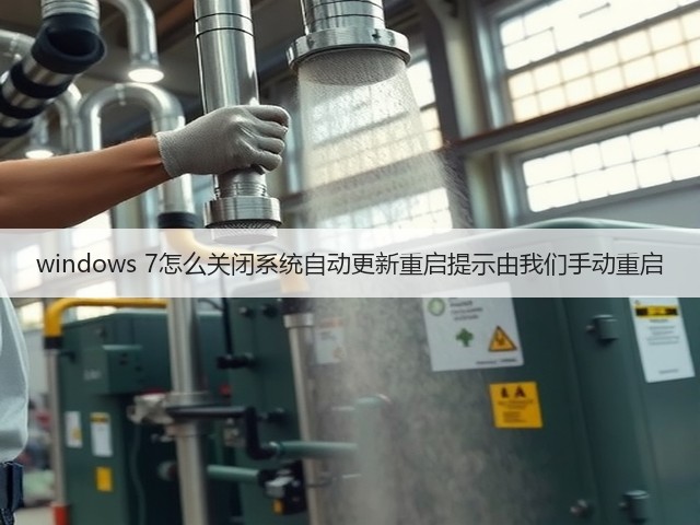 windows 7怎么关闭系统自动更新重启提示由我们手动重启(图2) windows 7怎么关闭系统自动更新重启提示由我们手动重启(图2)