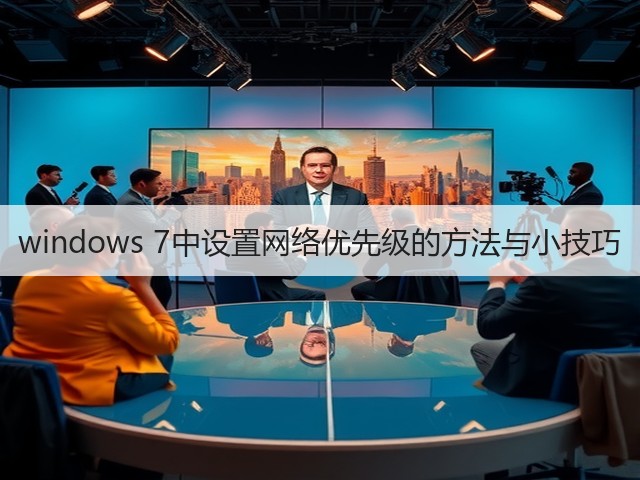 windows 7中设置网络优先级的方法与小技巧(图3) windows 7中设置网络优先级的方法与小技巧(图3)