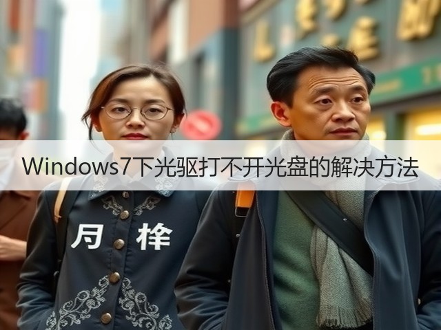 Windows7下光驱打不开光盘的解决方法(图3)