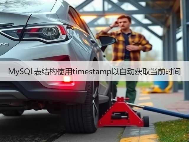 MySQL表结构使用timestamp以自动获取当前时间(图1) MySQL表结构使用timestamp以自动获取当前时间(图1)
