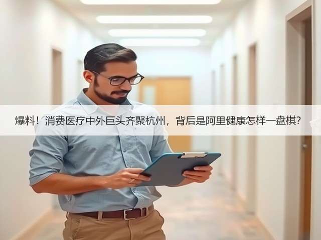爆料!消费医疗中外巨头齐聚杭州,背后是阿里健康怎样一盘棋?(图3) 爆料!消费医疗中外巨头齐聚杭州,背后是阿里健康怎样一盘棋?(图3)