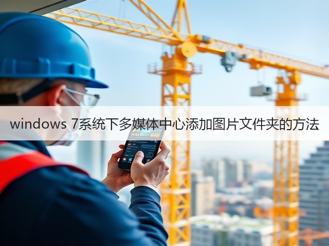 windows 7系统下多媒体中心添加图片文件夹的方法(图3) windows 7系统下多媒体中心添加图片文件夹的方法(图3)