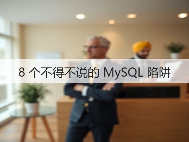 8 个不得不说的 MySQL 陷阱(图2) 8 个不得不说的 MySQL 陷阱(图2)