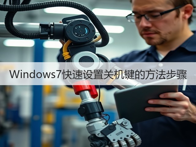 Windows7快速设置关机键的方法步骤(图1)