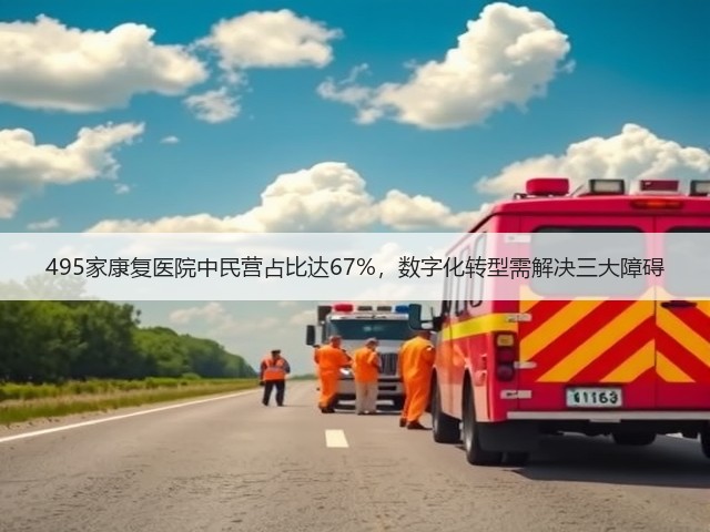 495家康复医院中民营占比达67%,数字化转型需解决三大障碍(图1) 495家康复医院中民营占比达67%,数字化转型需解决三大障碍(图1)