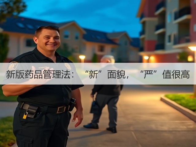 新版药品管理法:“新”面貌,“严”值很高(图2) 新版药品管理法:“新”面貌,“严”值很高(图2)