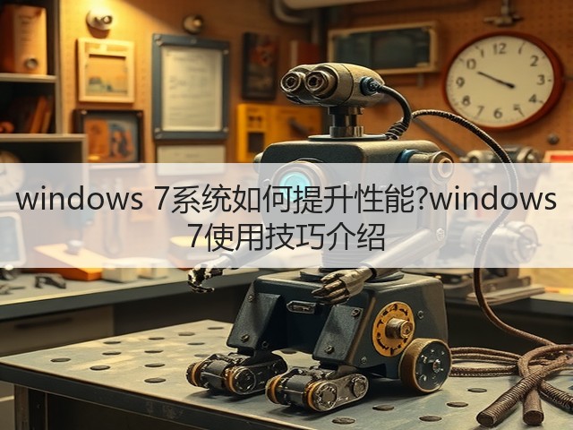 windows 7系统如何提升性能?windows 7使用技巧介绍(图2) windows 7系统如何提升性能?windows 7使用技巧介绍(图2)