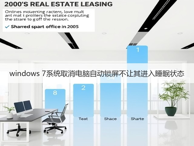windows 7系统取消电脑自动锁屏不让其进入睡眠状态(图3)