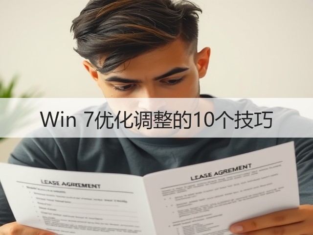 Win 7优化调整的10个技巧(图2) Win 7优化调整的10个技巧(图2)