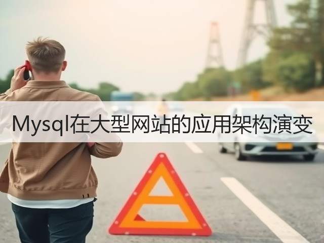 Mysql在大型网站的应用架构演变(图2) Mysql在大型网站的应用架构演变(图2)
