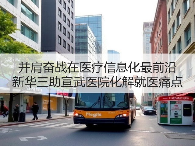 并肩奋战在医疗信息化最前沿 新华三助宣武医院化解就医痛点(图3) 并肩奋战在医疗信息化最前沿 新华三助宣武医院化解就医痛点(图3)