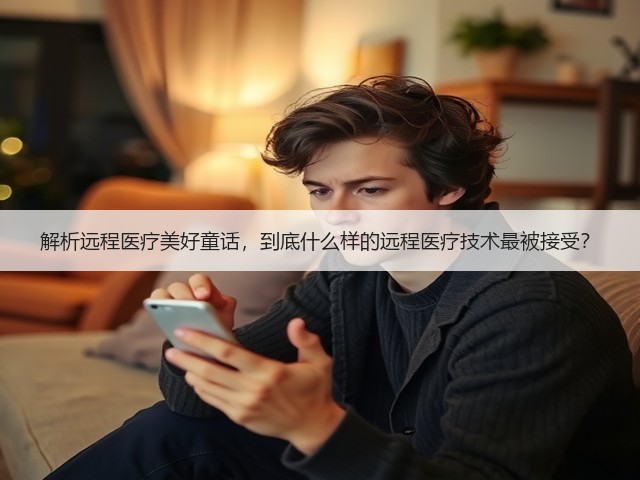 解析远程医疗美好童话,到底什么样的远程医疗技术最被接受?(图1) 解析远程医疗美好童话,到底什么样的远程医疗技术最被接受?(图1)