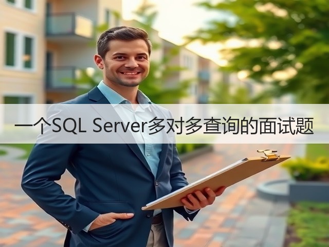 一个SQL Server多对多查询的面试题(图1)