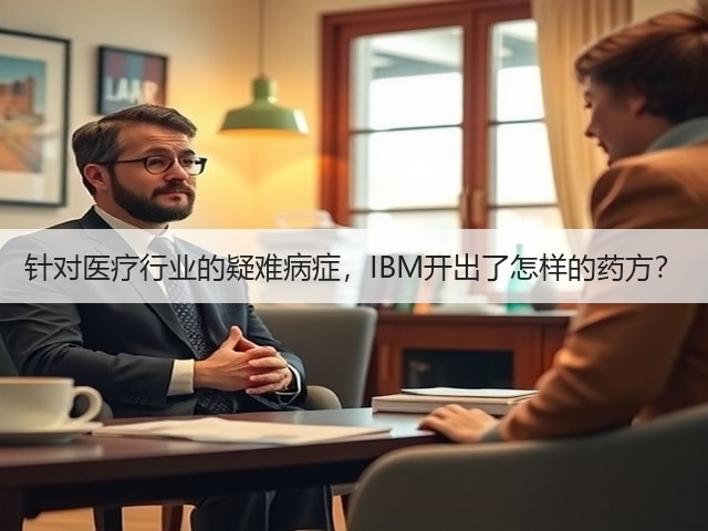 针对医疗行业的疑难病症，IBM开出了怎样的药方？(图1)