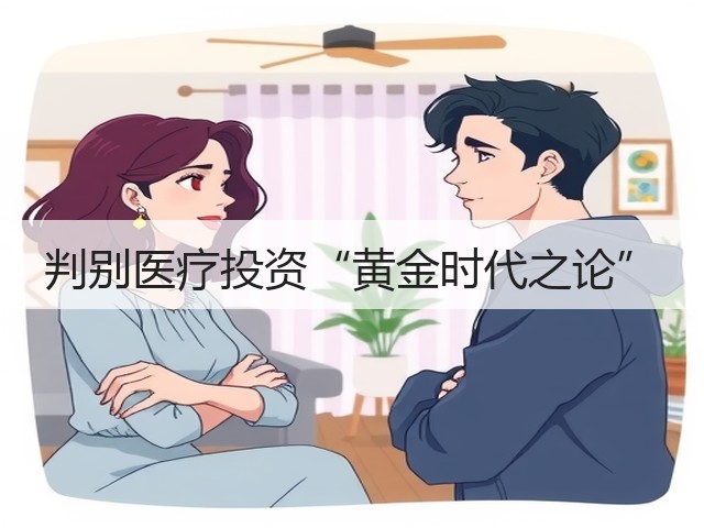 判别医疗投资“黄金时代之论”(图1) 判别医疗投资“黄金时代之论”(图1)