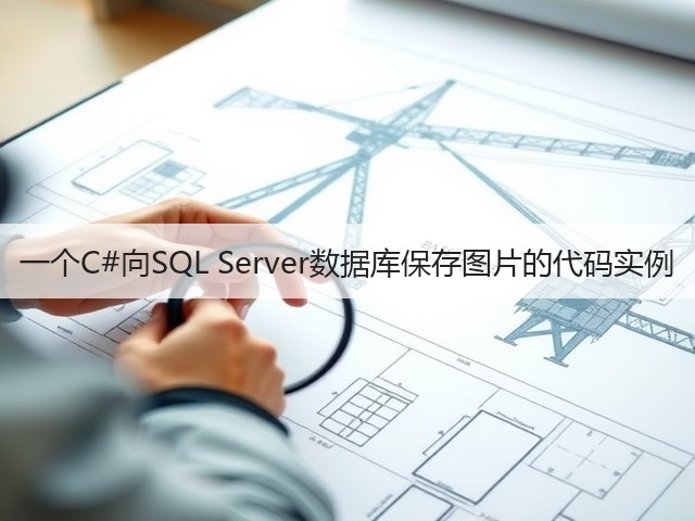 一个C#向SQL Server数据库保存图片的代码实例(图2) 一个C#向SQL Server数据库保存图片的代码实例(图2)