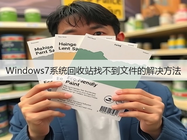 Windows7系统回收站找不到文件的解决方法(图2)