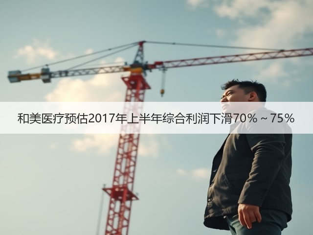 和美医疗预估2017年上半年综合利润下滑70％～75％(图2)