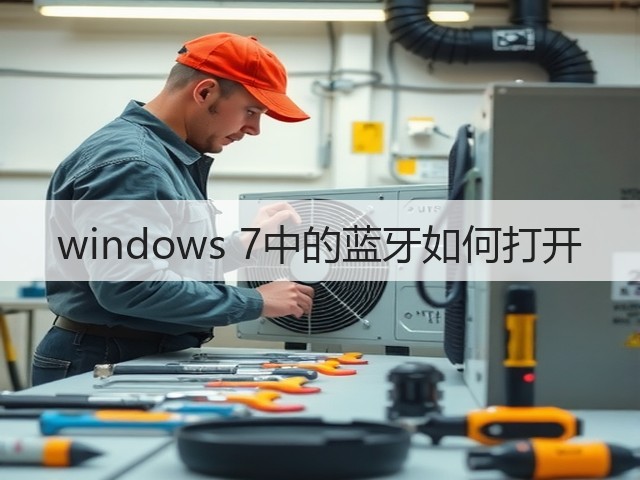 windows 7中的蓝牙如何打开(图3)