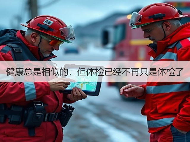 健康总是相似的,但体检已经不再只是体检了(图2) 健康总是相似的,但体检已经不再只是体检了(图2)