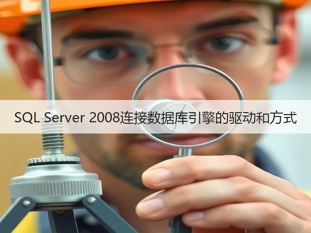 SQL Server 2008连接数据库引擎的驱动和方式(图1) SQL Server 2008连接数据库引擎的驱动和方式(图1)