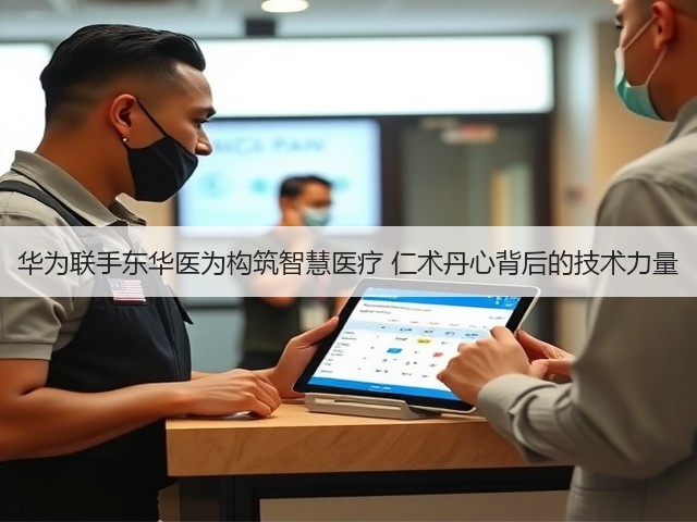 华为联手东华医为构筑智慧医疗 仁术丹心背后的技术力量(图2) 华为联手东华医为构筑智慧医疗 仁术丹心背后的技术力量(图2)