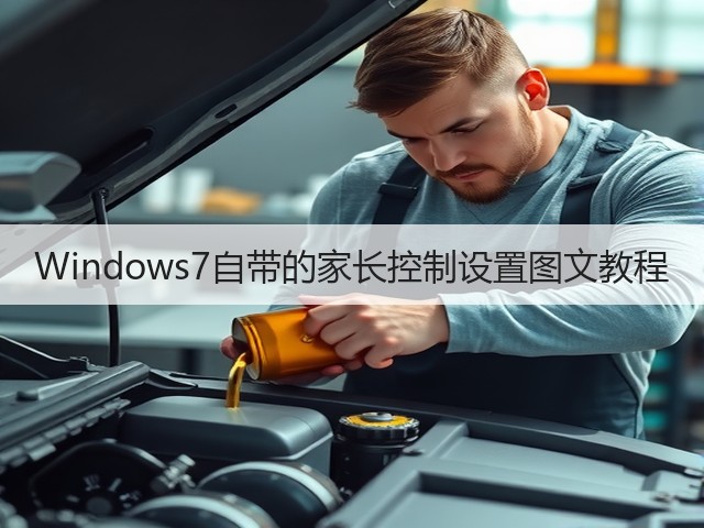 Windows7自带的家长控制设置图文教程(图2) Windows7自带的家长控制设置图文教程(图2)