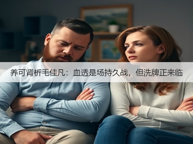 养可肾析毛佳凡:血透是场持久战,但洗牌正来临(图1) 养可肾析毛佳凡:血透是场持久战,但洗牌正来临(图1)