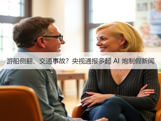 游船侧翻、交通事故?央视通报多起 AI 炮制假新闻(图3) 游船侧翻、交通事故?央视通报多起 AI 炮制假新闻(图3)