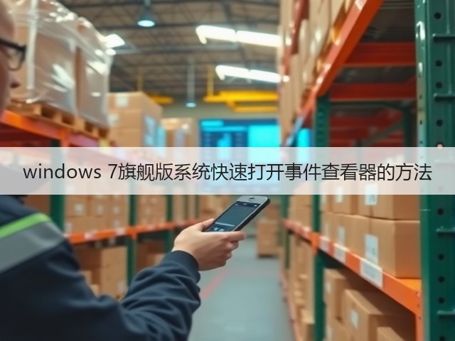 windows 7旗舰版系统快速打开事件查看器的方法(图3)