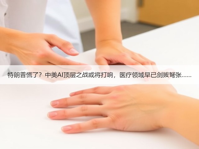 特朗普慌了?中美AI顶层之战或将打响,医疗领域早已剑拔弩张……(图2) 特朗普慌了?中美AI顶层之战或将打响,医疗领域早已剑拔弩张……(图2)
