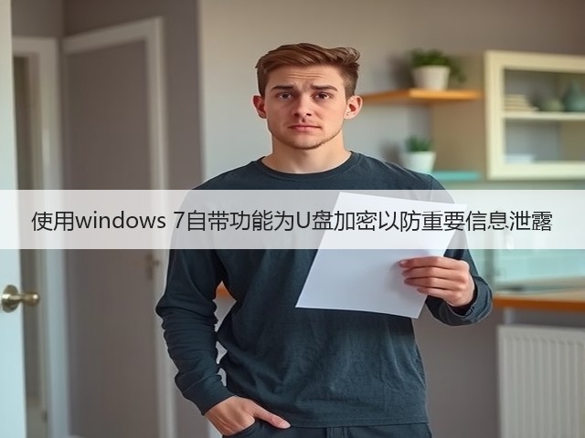 使用windows 7自带功能为U盘加密以防重要信息泄露(图3) 使用windows 7自带功能为U盘加密以防重要信息泄露(图3)
