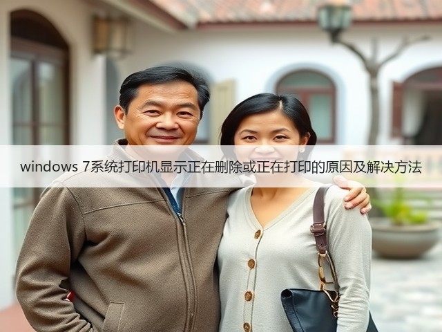 windows 7系统打印机显示正在删除或正在打印的原因及解决方法(图1) windows 7系统打印机显示正在删除或正在打印的原因及解决方法(图1)