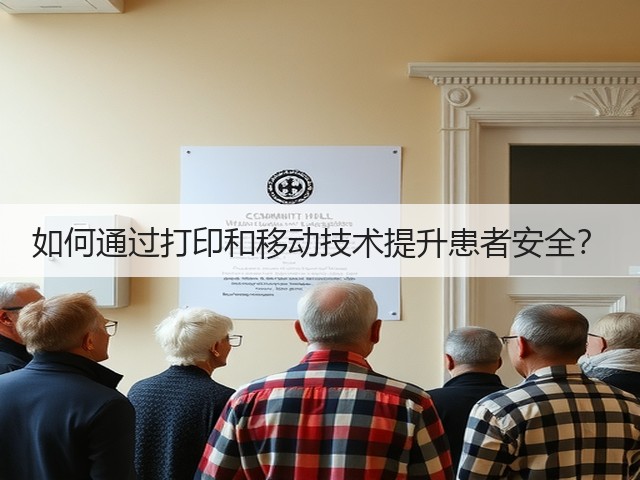 如何通过打印和移动技术提升患者安全?(图1) 如何通过打印和移动技术提升患者安全?(图1)