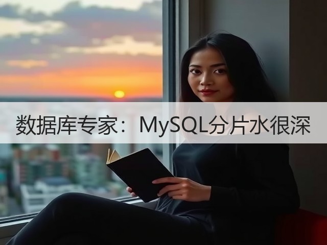 数据库专家：MySQL分片水很深(图3)