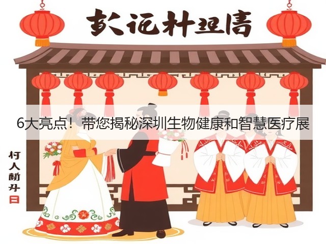 6大亮点!带您揭秘深圳生物健康和智慧医疗展(图2) 6大亮点!带您揭秘深圳生物健康和智慧医疗展(图2)