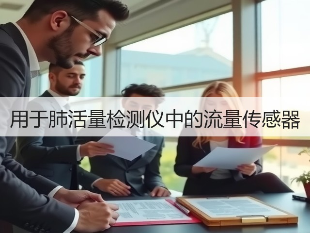 用于肺活量检测仪中的流量传感器(图1) 用于肺活量检测仪中的流量传感器(图1)