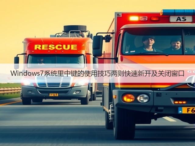 Windows7系统里中键的使用技巧两则快速新开及关闭窗口(图2)