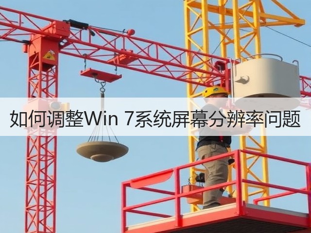 如何调整Win 7系统屏幕分辨率问题(图2)