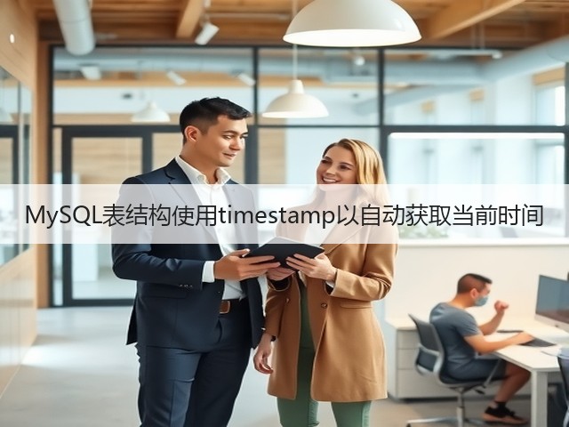 MySQL表结构使用timestamp以自动获取当前时间(图2) MySQL表结构使用timestamp以自动获取当前时间(图2)