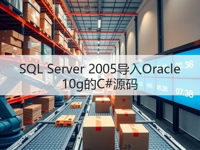 SQL Server 2005导入Oracle 10g的C#源码(图2) SQL Server 2005导入Oracle 10g的C#源码(图2)